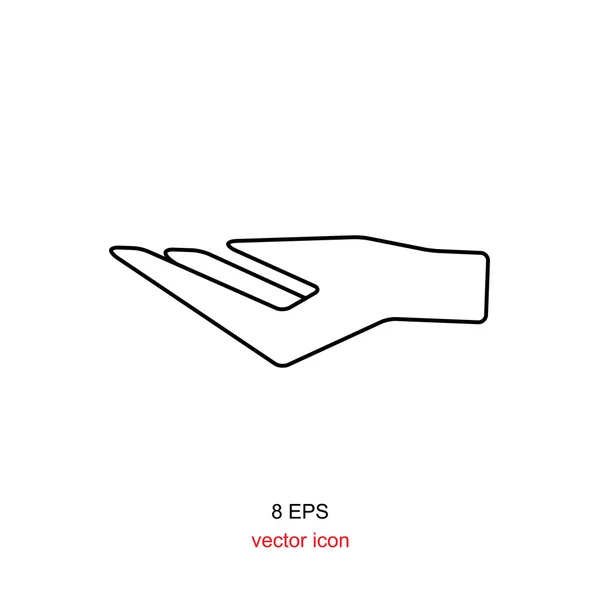 Enkla handikonen — Stock vektor