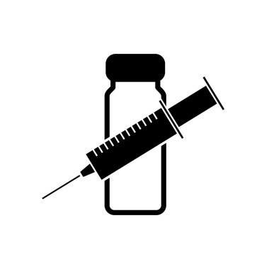 Siyah ve beyaz hap simgesi