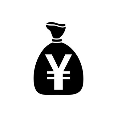 Japon yeni düz simgesini uygulamalar ve Web siteleri için