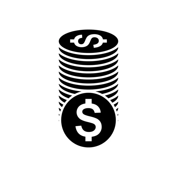 Dinero icono simple — Archivo Imágenes Vectoriales