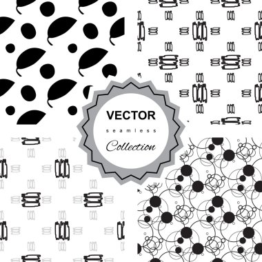 Ddoodle soyut Dikişsiz desen koleksiyonu