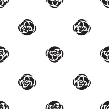 Çiçek Dikişsiz desen. Çiçek şık arka plan. yinelenen doku