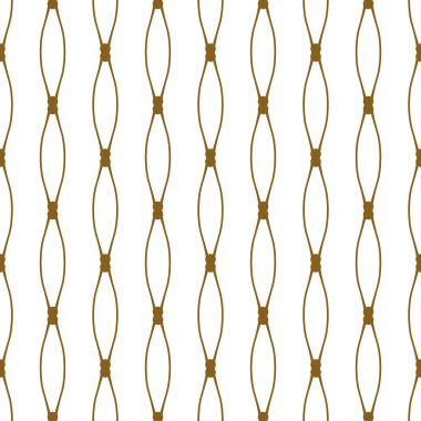 Beyaz arka planda altın çizgi deseni