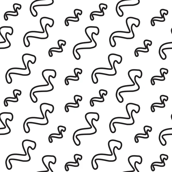 Kort sicksack sömlösa mönster — Stock vektor
