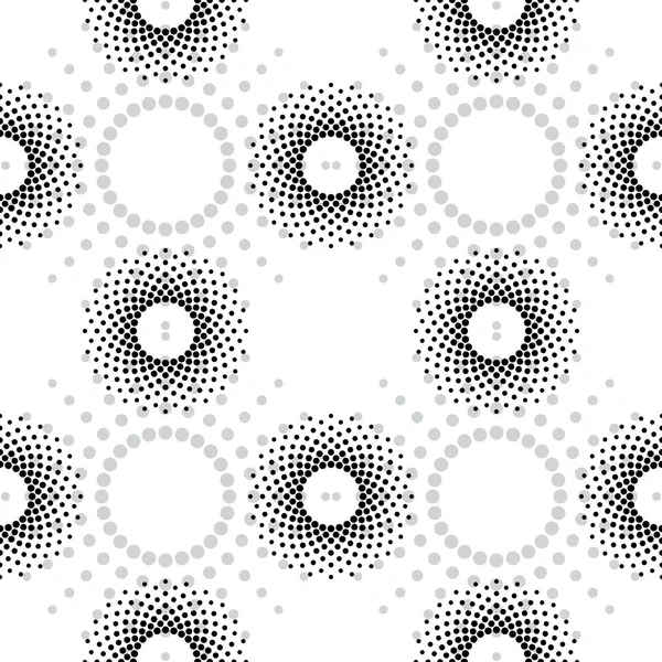 원활한 점선된 패턴 — 스톡 벡터