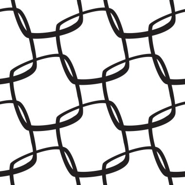 Soyut geometrik desen. Sorunsuz bir arka plan. Siyah ve beyaz doku.