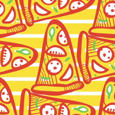 Pizzayla kusursuz desen