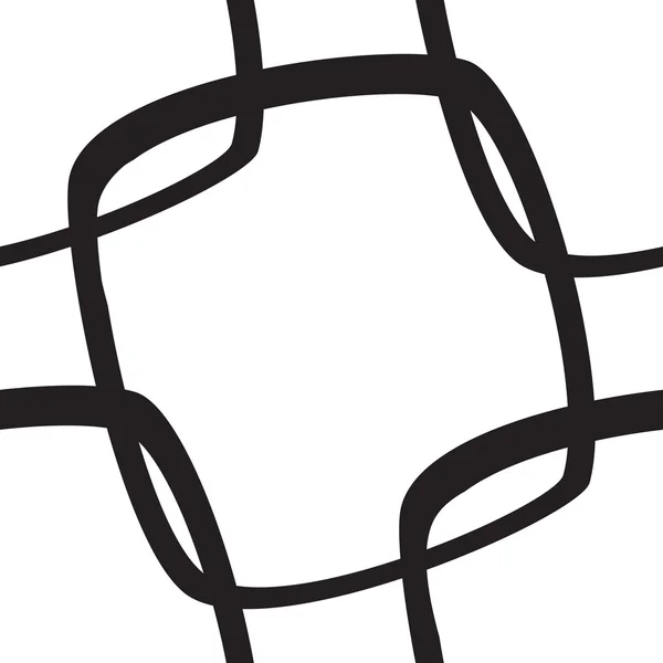 Patrón geométrico abstracto. Un fondo sin fisuras. Textura en blanco y negro . — Vector de stock