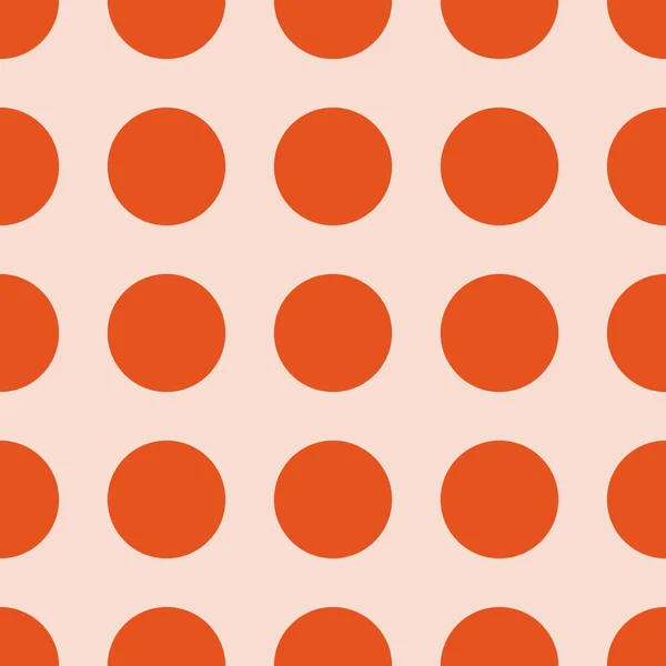 Nahtloser Polka Dot Hintergrund — Stockvektor