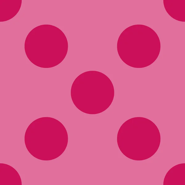 Sem emenda Polka dot fundo — Vetor de Stock