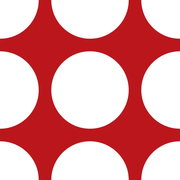 Naadloze polka dot achtergrond — Stockvector