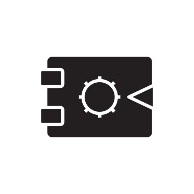 güvenli düz simgesi