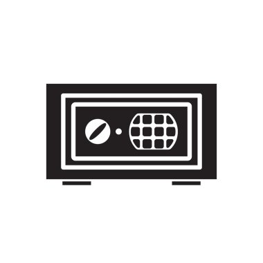 güvenli düz simgesi