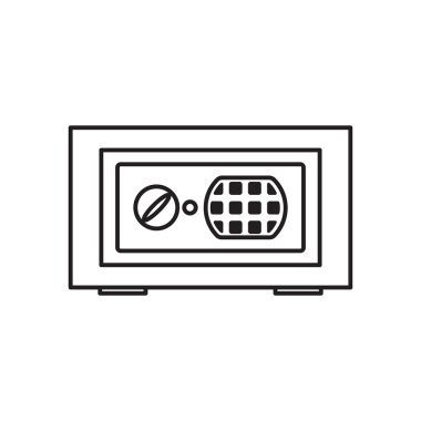 güvenli düz simgesi