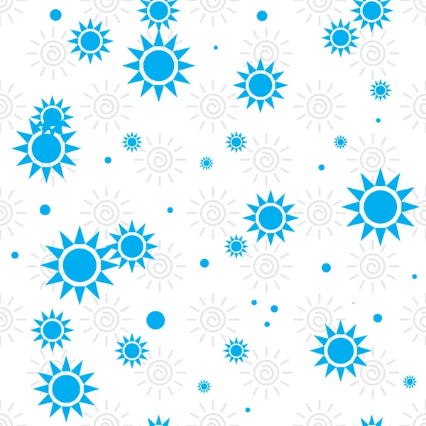 Modèle abstrait du soleil — Image vectorielle