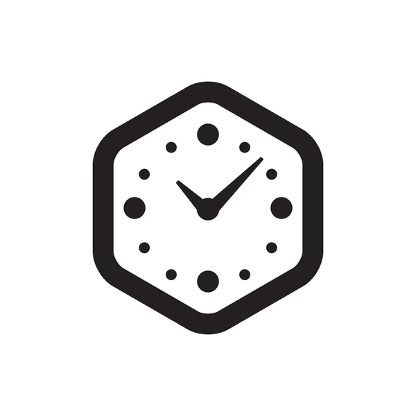 Icono del tiempo o del reloj — Archivo Imágenes Vectoriales