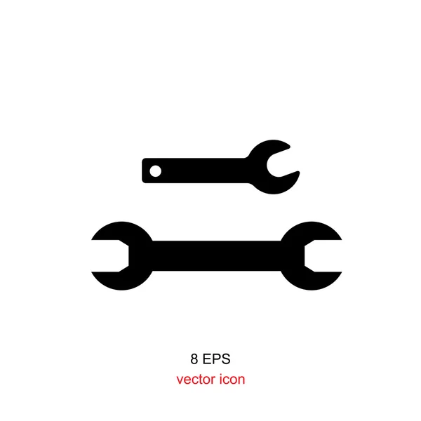 Llave Icono Simple — Vector de stock