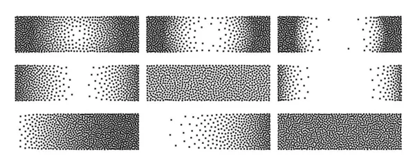 Piksel desenli arka plan, kare nokta solgunluk deseni. Dijital sanat şekli, çözünme efektli soyut vektör mozaiği, geometrik dikdörtgen pikseller tasarımı, ayrışma yarım ton gradyanı
