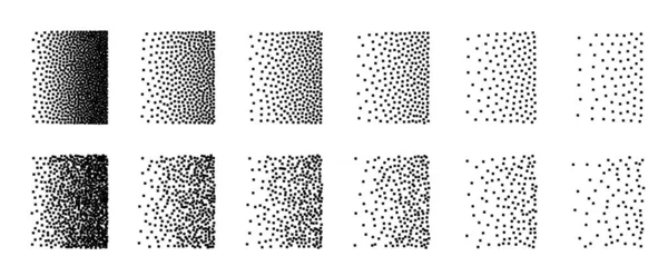 Piksel desenli arka plan, kare nokta solgunluk deseni. Dijital sanat şekli, çözünme efektli soyut vektör mozaiği, geometrik dikdörtgen pikseller tasarımı, ayrışma yarım ton gradyanı