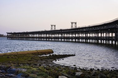 Panoramik Riotinto Dock Huelva, İspanya