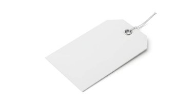 El değmemiş, beyaz bir hediye etiketi, ince açılı, temiz beyaz bir zemine dayanıyor. Basit dizeleri zarafet katıyor. Kendi kişisel mesajınızı eklemek için mükemmel!