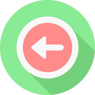 Düz biçimli ok yönü sağ simgesi