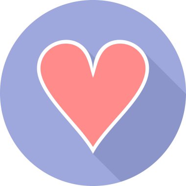 Aşk simgesi vektör illüstrasyonu