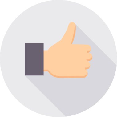 Başparmağını indir. Web simgesi