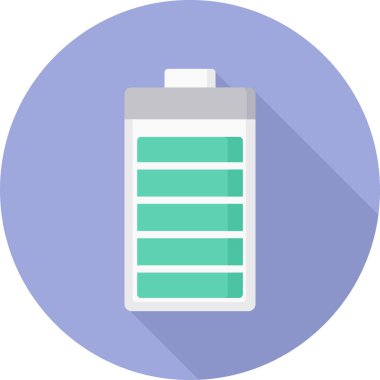 Pil. Web simgesi basit illüstrasyon