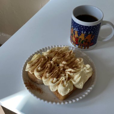Golden, fluffy French toast with a crisp edge and soft center, topped with syrup, fruits, or powdered sugar offering a perfect balance of sweetness, warmth, and comfort in every delightful bite.