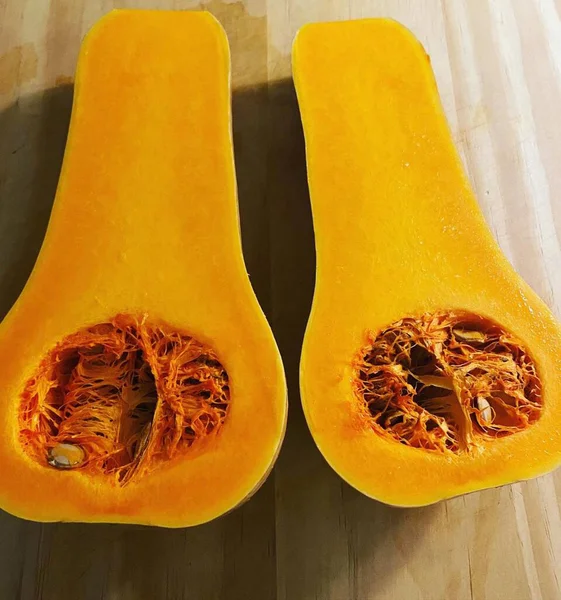 Fresh green pumpkin with smooth, vibrant skin and a firm texture. This versatile vegetable is perfect for soups, stir-fries, or roasting, offering a mildly sweet and nutty flavor.