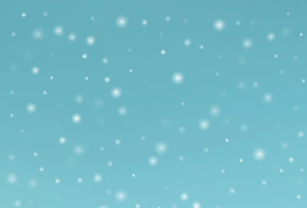 Fond d'hiver avec élément de Noël — Image vectorielle