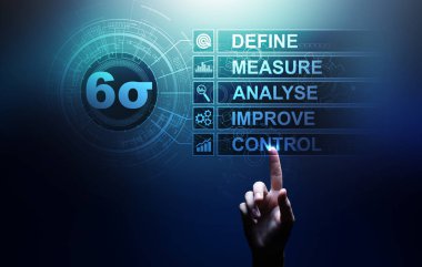 Altı Sigma, Lean imalat, kalite kontrolü ve endüstriyel süreci geliştirme kavramı.