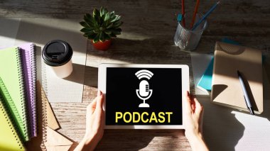 Podcast - ses veya video kayıtları, TV veya radyo yayınları, dersler, konuşmalar ve diğer etkinlikler.
