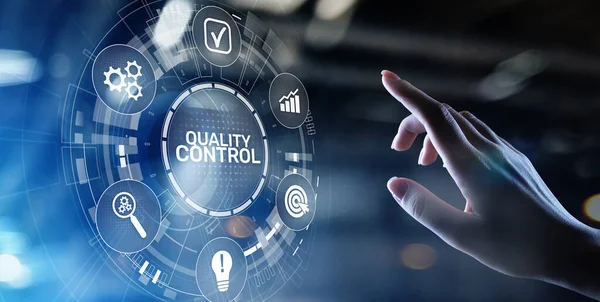 Qualitätssicherung Standards Geschäftstechnologie-Konzept. — Stockfoto