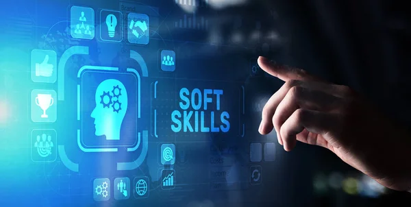 Soft skills en persoonlijke fitness verantwoordelijkheid HR human resources concept. — Stockfoto