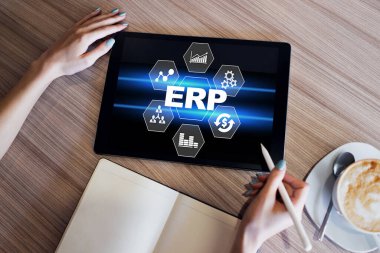 ERP sistemi. Şirket kaynakları planlaması. İş süreci otomasyonu.