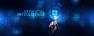 Yapay zeka sinirsel ağ derin makine öğrenme kavramı