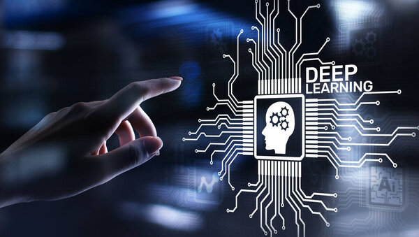 Дип Машинное обучение Концепция искусственного интеллекта