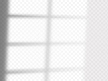 Gölge örtüsü etkisi. Pencerenin yumuşak ışığı ve gölgeleri.