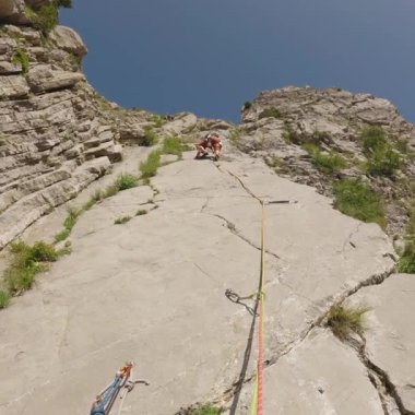 Kaya tırmanışçısı Kelebekli Kireçtaşı Kırığı