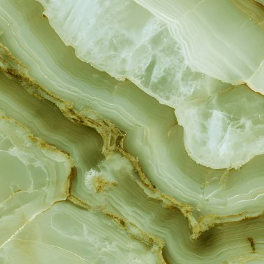 Rafine bir Onyx Agatha mermer arka planda akan mineral damarlar, yumuşak şeffaflık ve zarif renk değişimleri, lüks tasarım, iç mimari ve premium markalaşma için mükemmel.