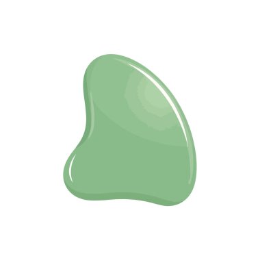 Jade gua sha taşı Işıl ışıl cilt ve bütünsel sağlık terapileri için