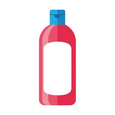 Damgalamak için boş etiketli modern cilt bakımı şişesi