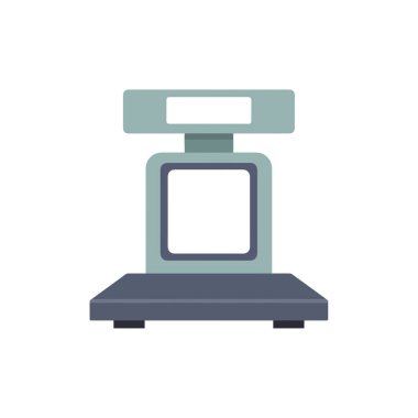 Perakende veya sanayide hassas ağırlık ölçümü için modern dijital ölçek