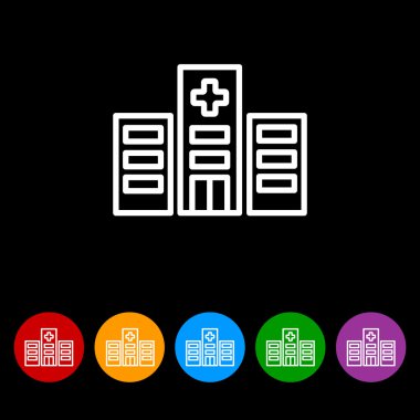 Hastane Binası Simgesi