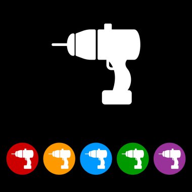 Elektrikli tornavida simgesi