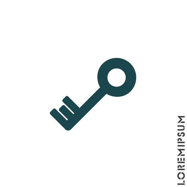 简单的钥匙图标 — 图库矢量图片