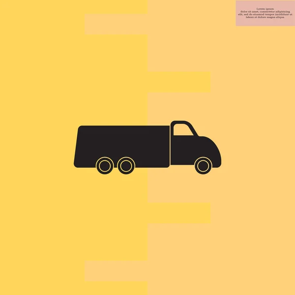 Icône transport camion — Image vectorielle