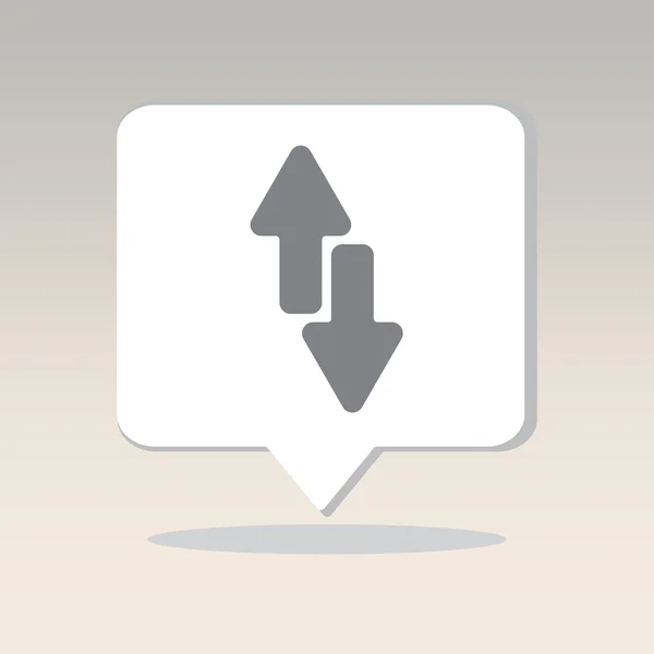Simple arrow icon — Stock Vector